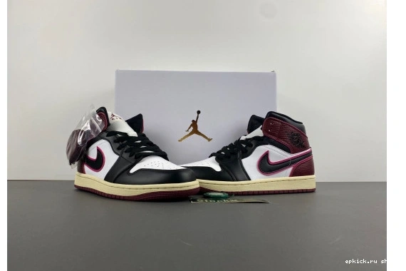 Rep EP Air FQ7818-101 High  OG 1  Black FQ7818-101 Red Jordan 0601
